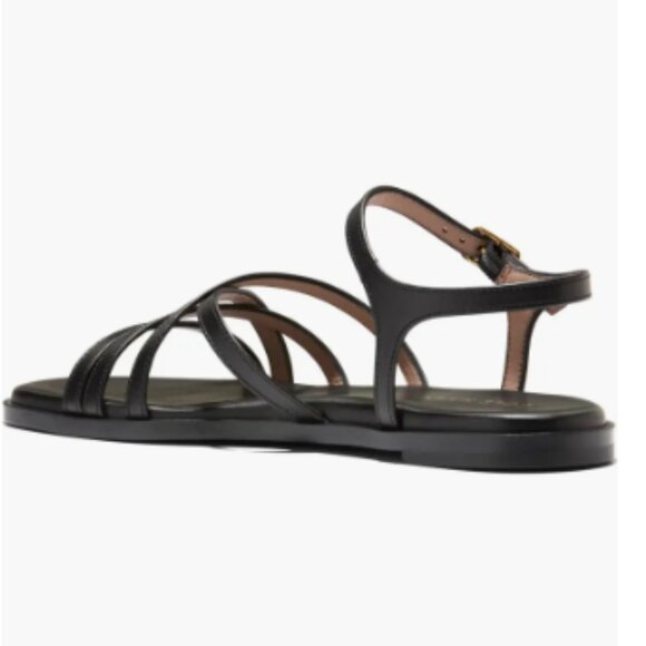 NEW Cole Haan Flynn Strappy Sandal (Women) BLACK LEATHER, Size 7 B - Picture 2 of 3
